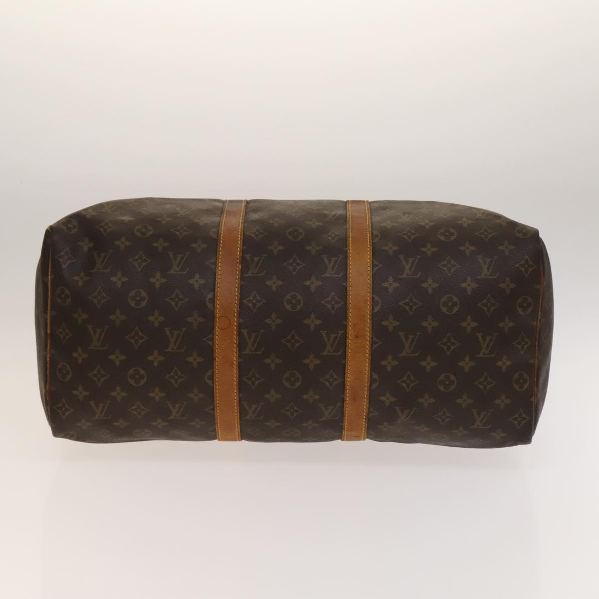 LOUIS VUITTON Monogram Keepall 50 Boston Bag M41426 LV Auth 136581