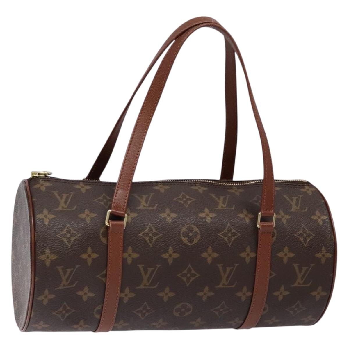 LOUIS VUITTON Monogram Papillon 30 Hand Bag M51385 LV Auth 136588