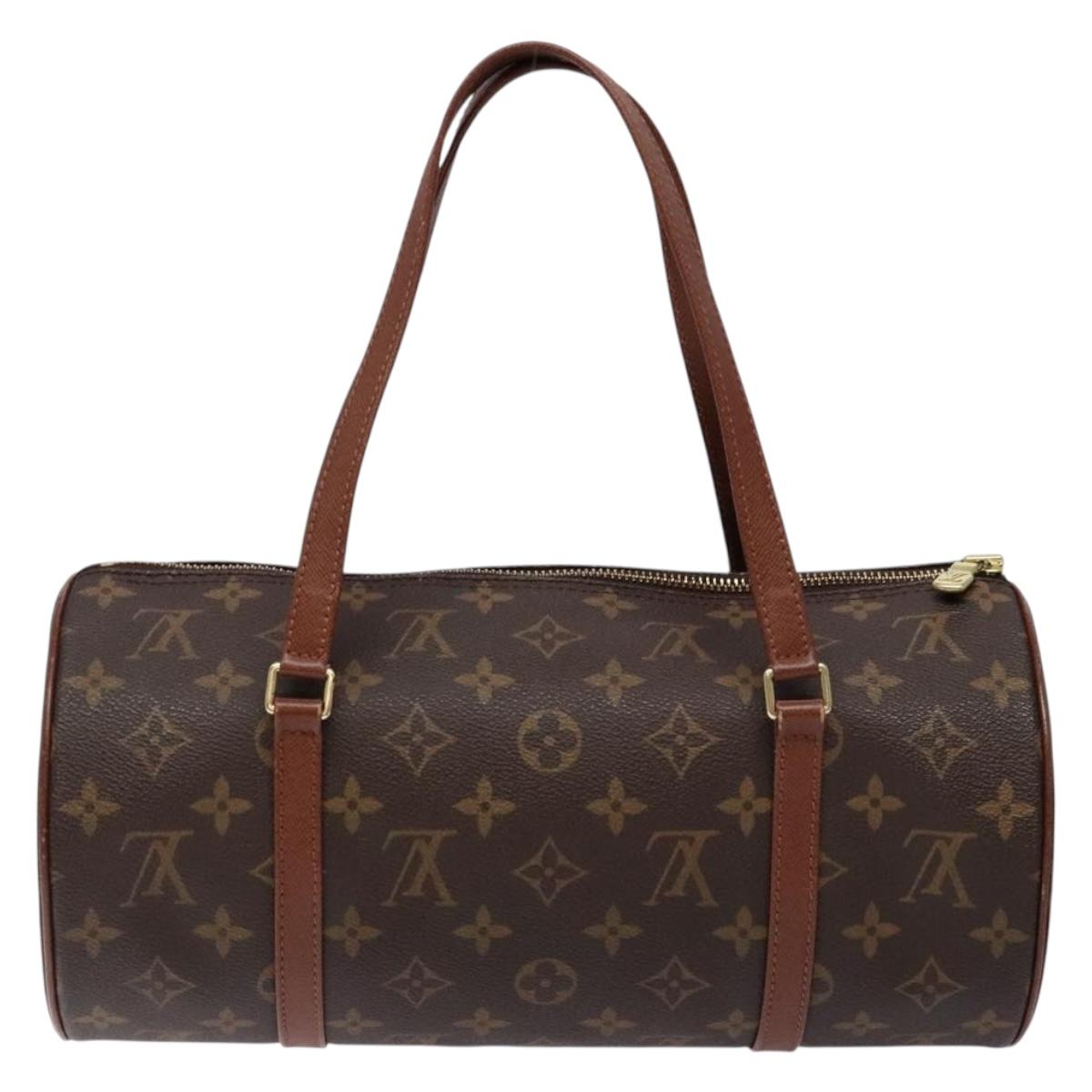 LOUIS VUITTON Monogram Papillon 30 Hand Bag M51385 LV Auth 136588