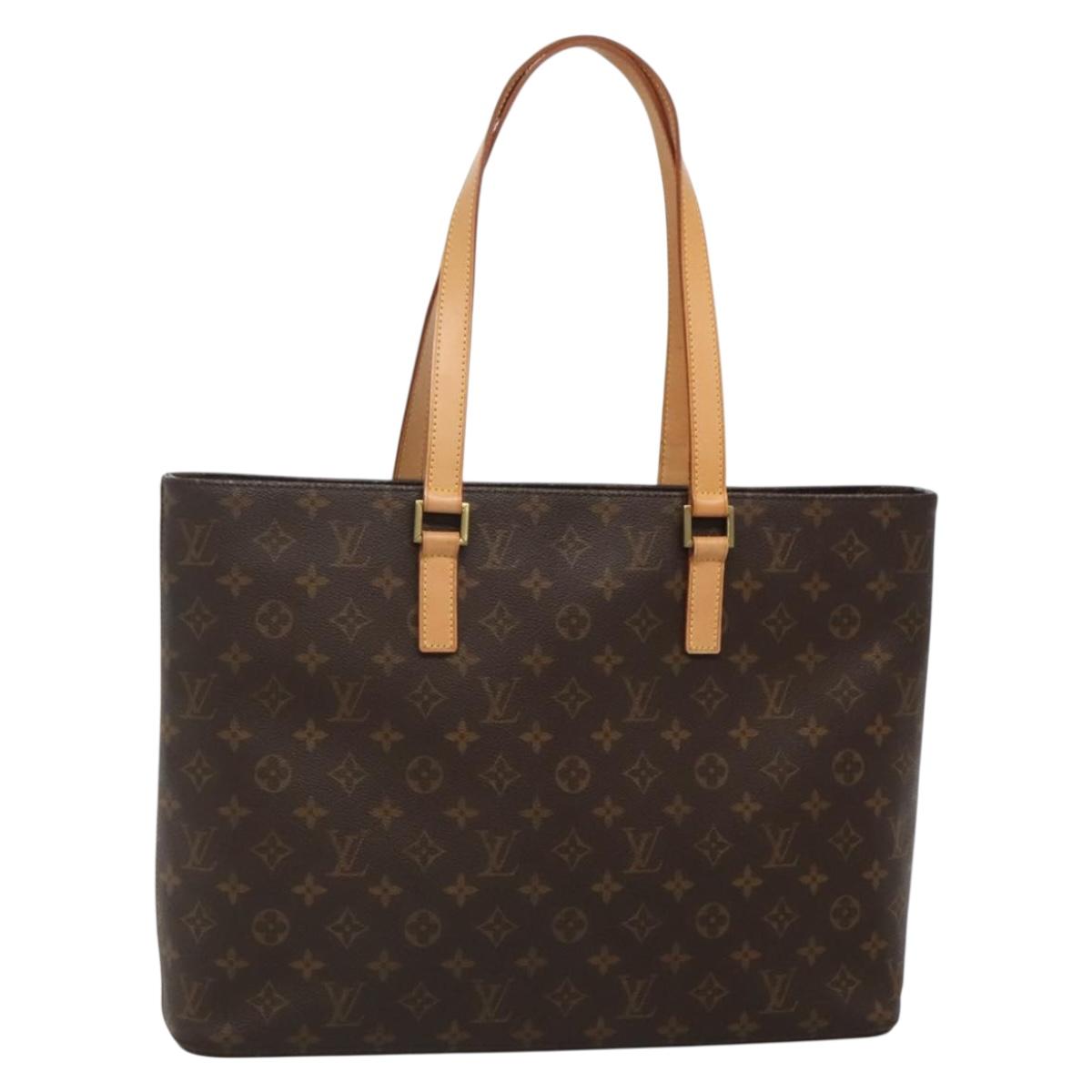 LOUIS VUITTON Monogram Luco Tote Bag M51155 LV Auth 136611