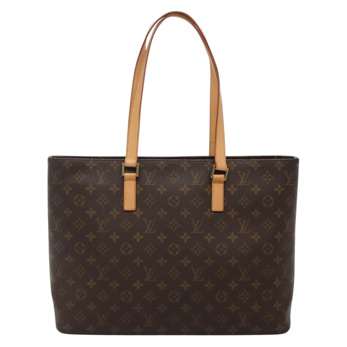 LOUIS VUITTON Monogram Luco Tote Bag M51155 LV Auth 136611