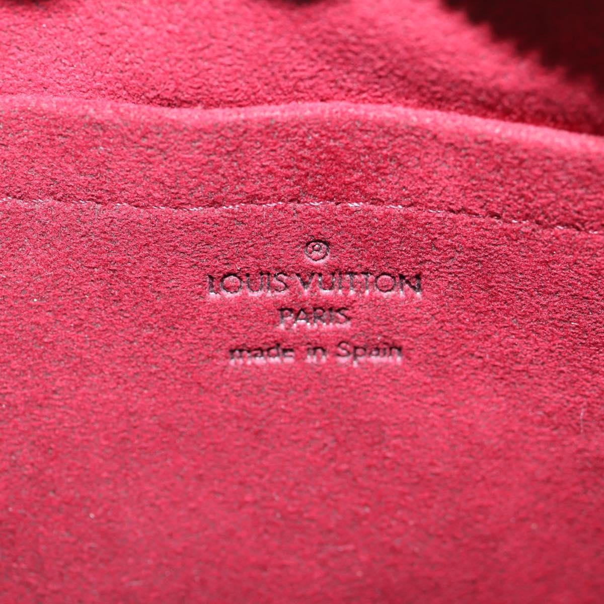 LOUIS VUITTON Monogram Multicolor Lodge GM Bag White M40051 Auth 136625V