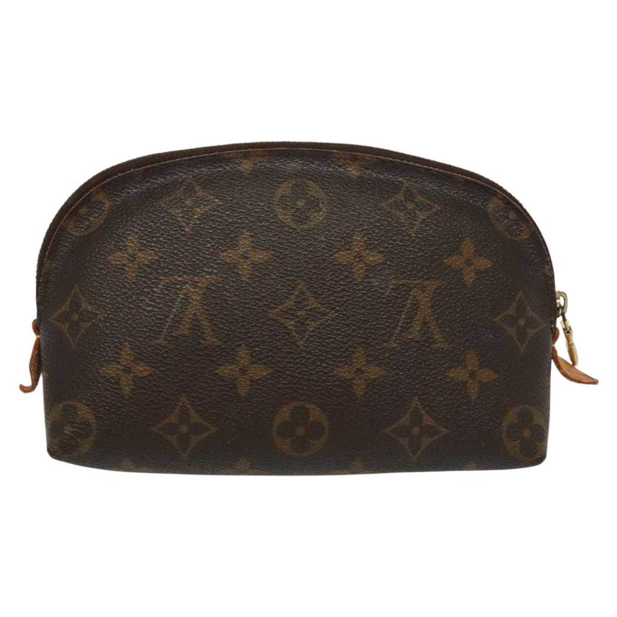 LOUIS VUITTON Monogram Pochette Cosmetic PM Pouch M43998 LV Auth 136628