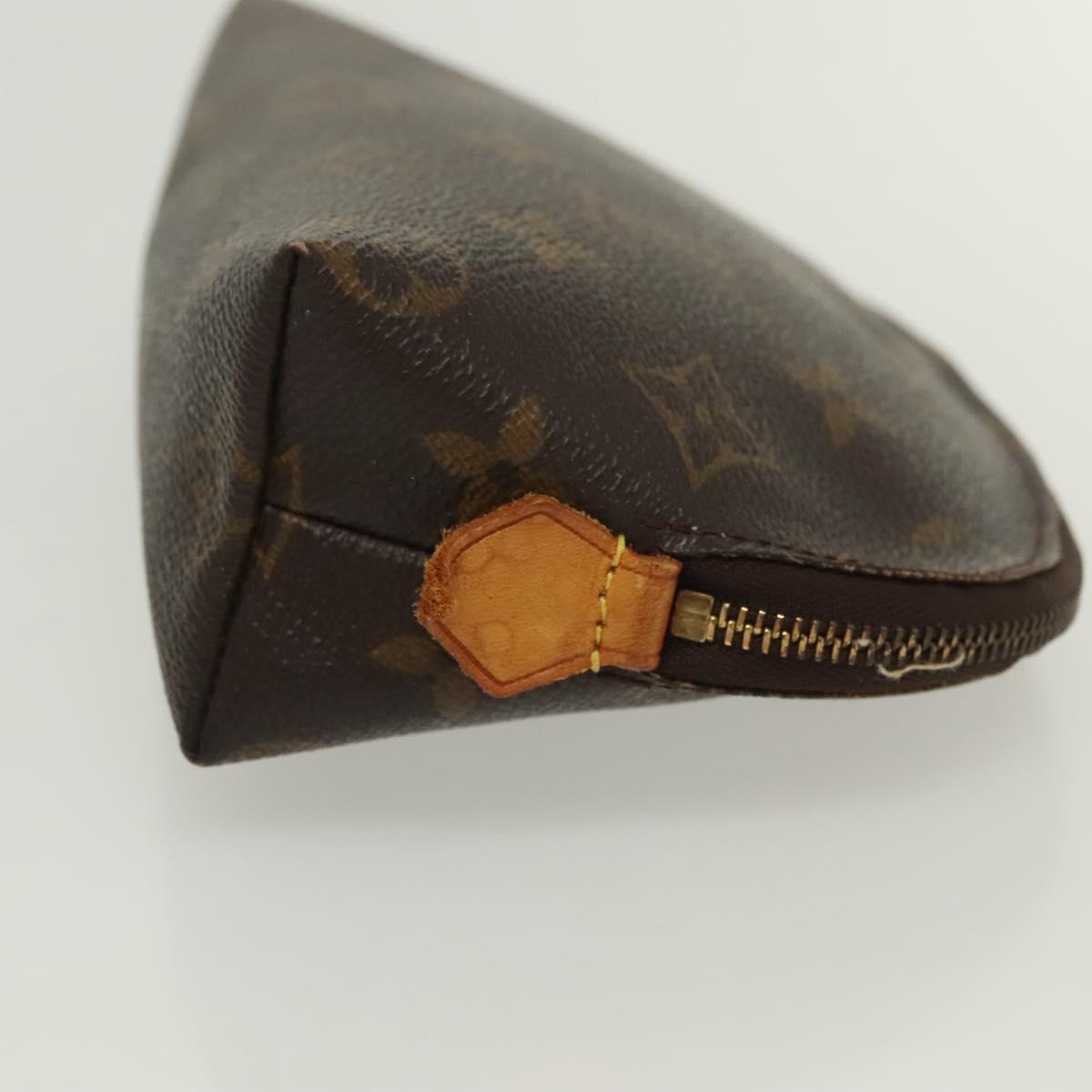 LOUIS VUITTON Monogram Pochette Cosmetic PM Pouch M43998 LV Auth 136628