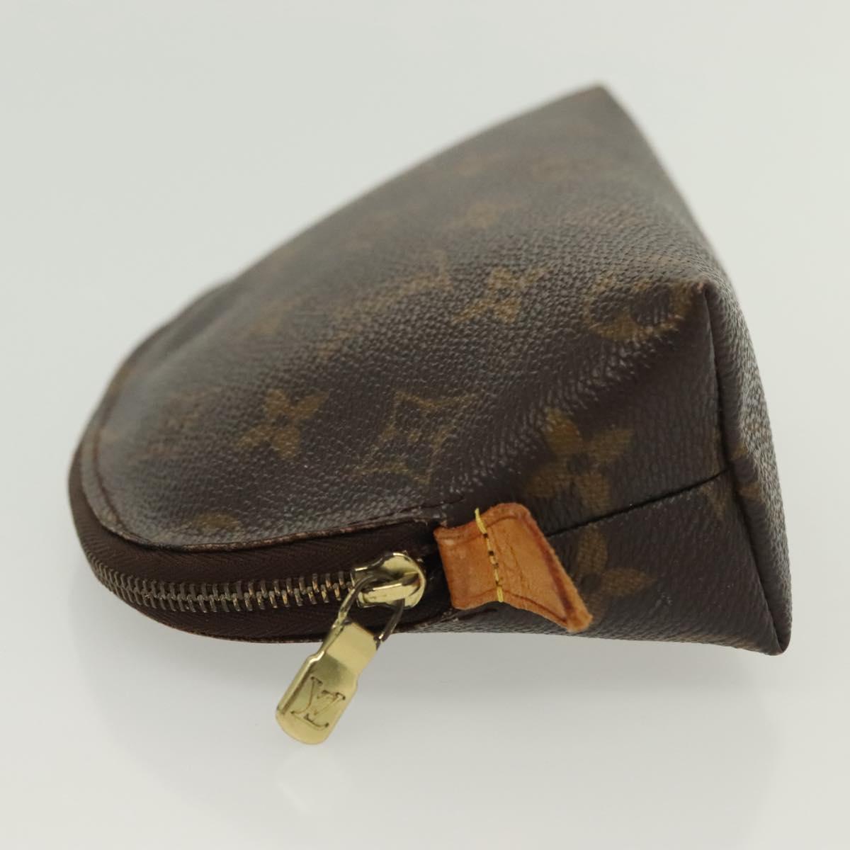 LOUIS VUITTON Monogram Pochette Cosmetic PM Pouch M43998 LV Auth 136628
