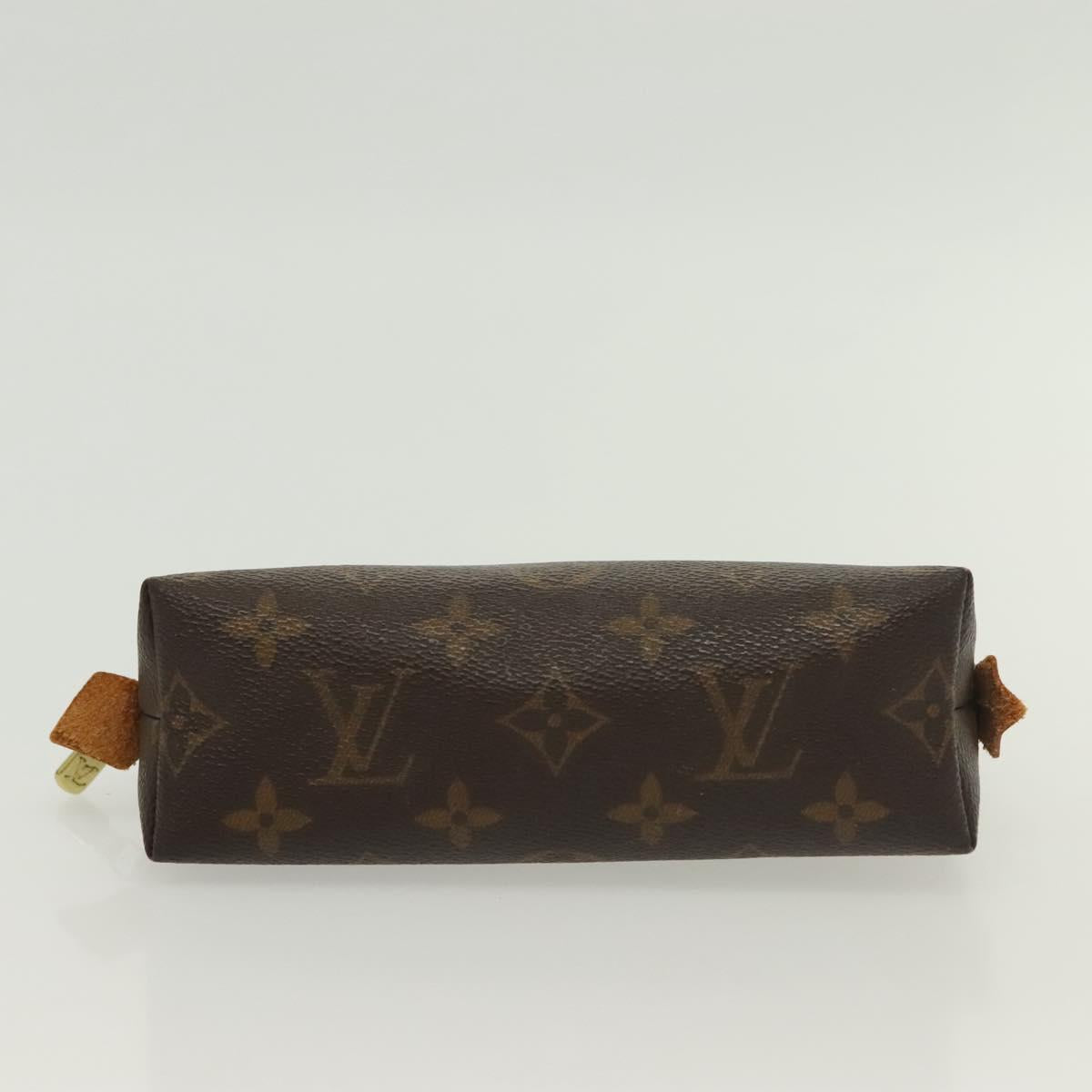 LOUIS VUITTON Monogram Pochette Cosmetic PM Pouch M43998 LV Auth 136628