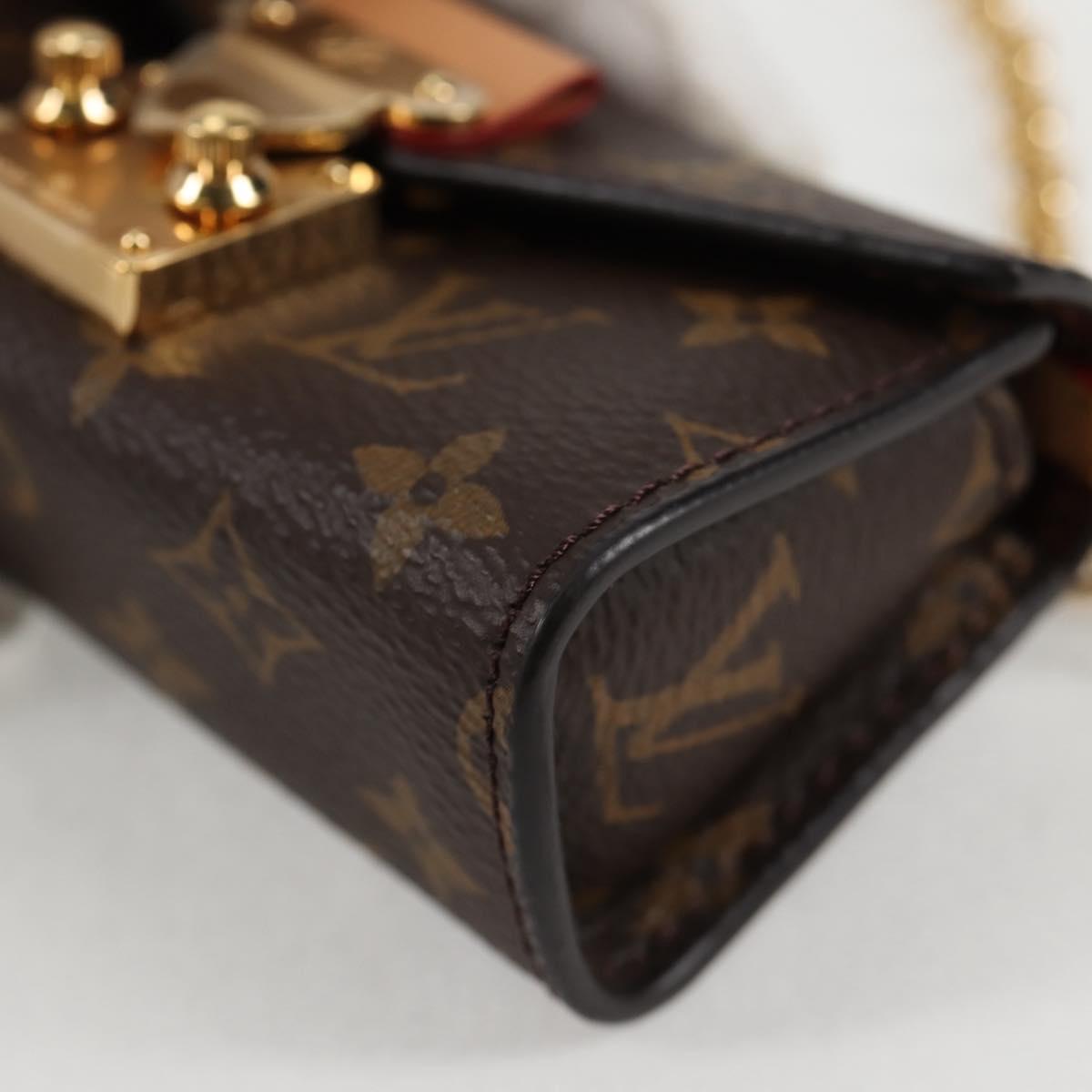 LOUIS VUITTON Monogram Bitsy Pouch M00991 LV Auth 136651SAM
