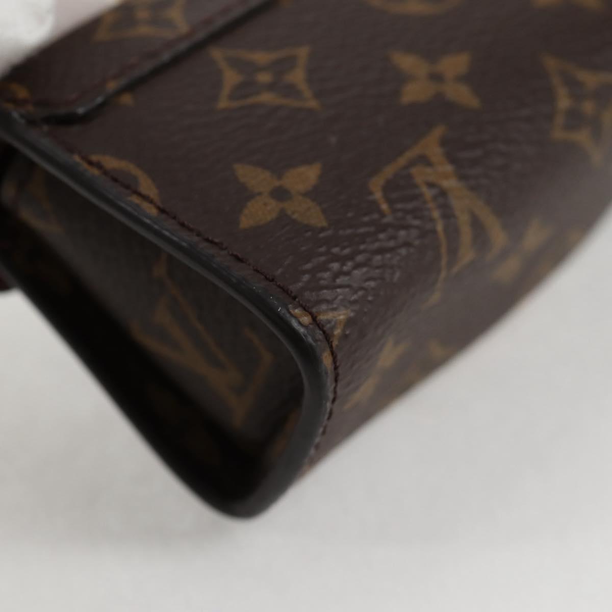 LOUIS VUITTON Monogram Bitsy Pouch M00991 LV Auth 136651SAM
