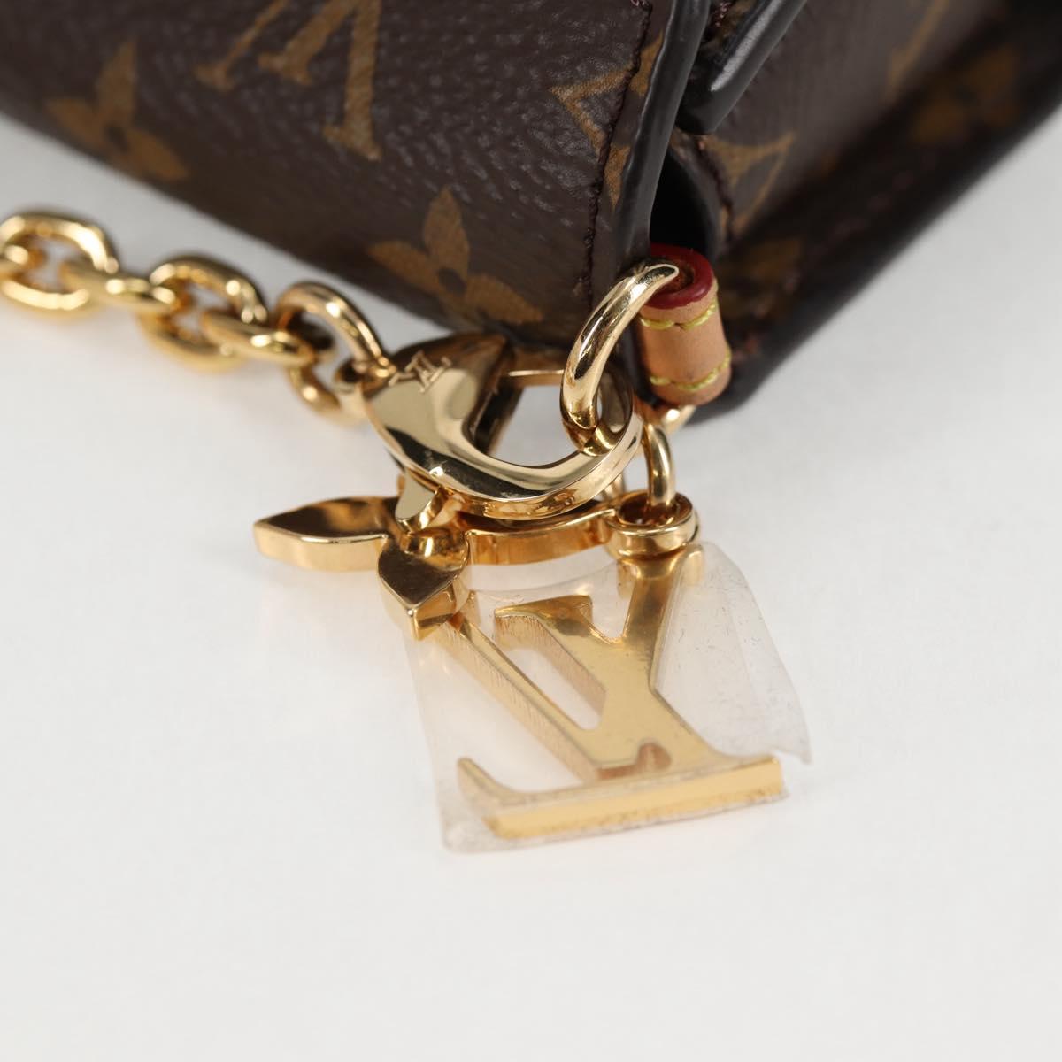 LOUIS VUITTON Monogram Bitsy Pouch M00991 LV Auth 136651SAM