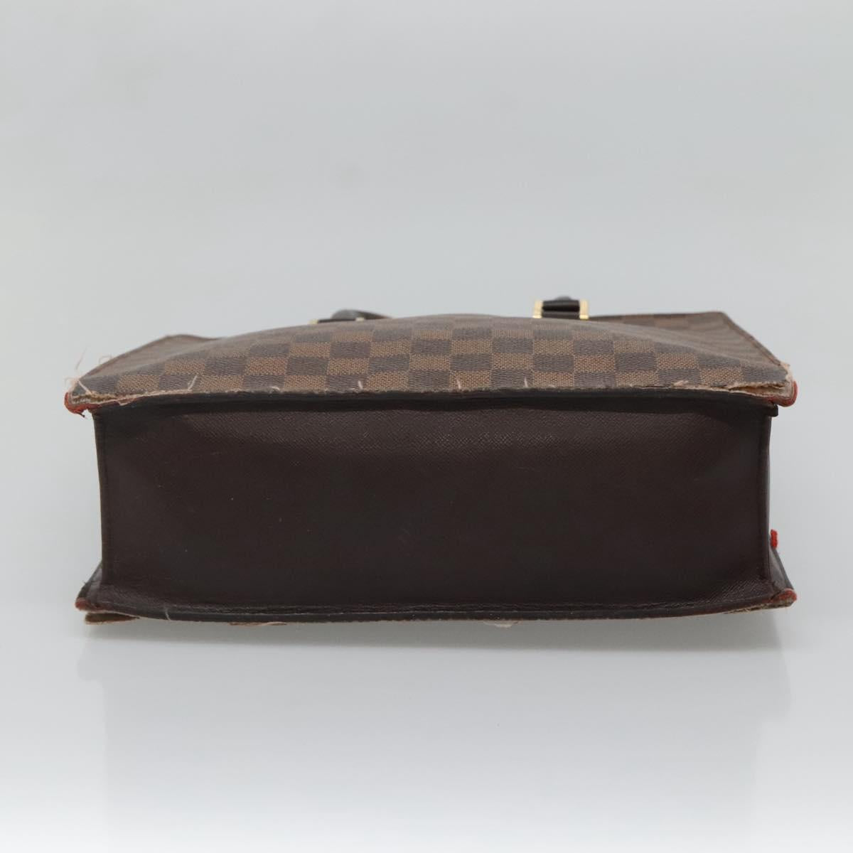 LOUIS VUITTON Damier Ebene Venice GM Hand Bag N51146 LV Auth 136661