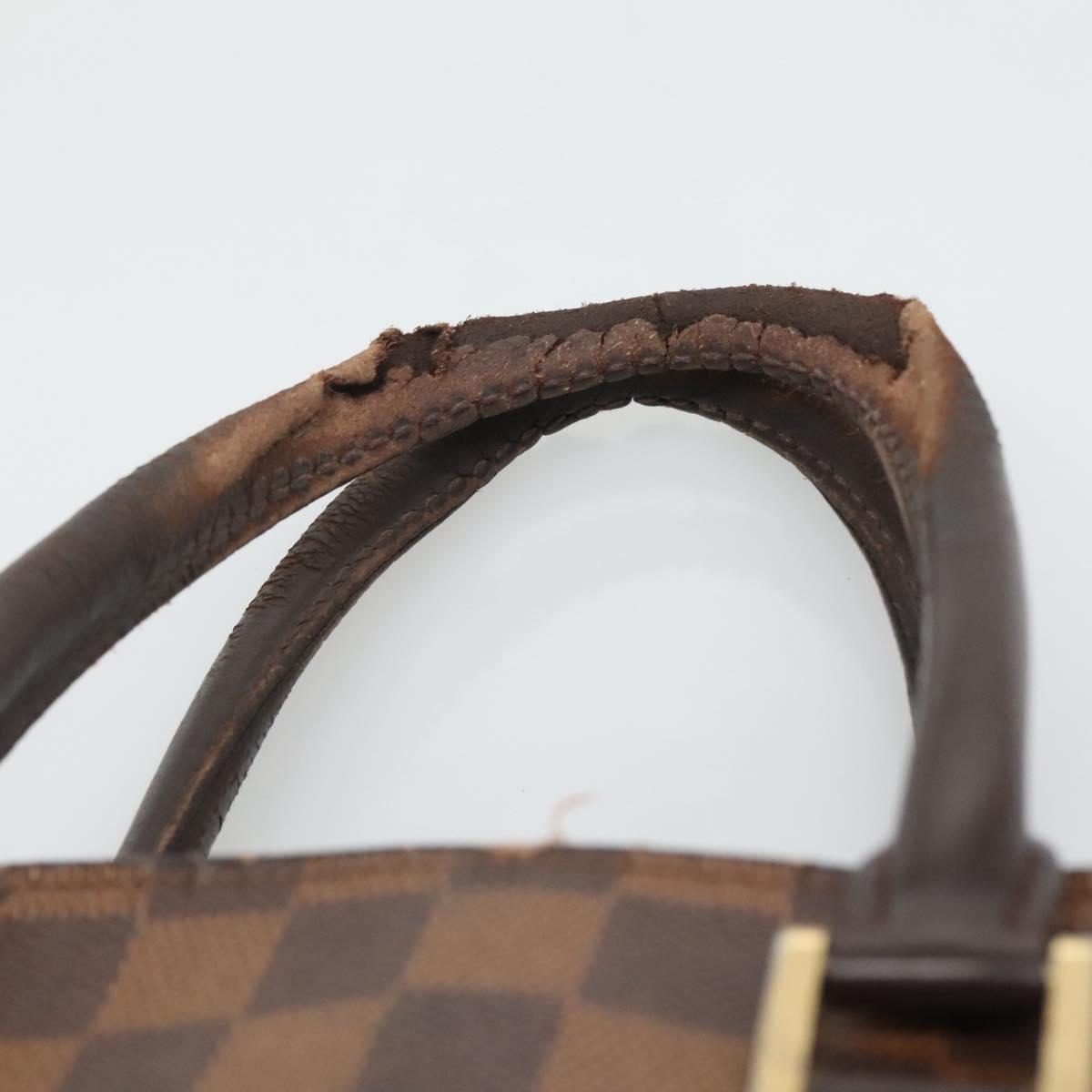 LOUIS VUITTON Damier Ebene Venice GM Hand Bag N51146 LV Auth 136661