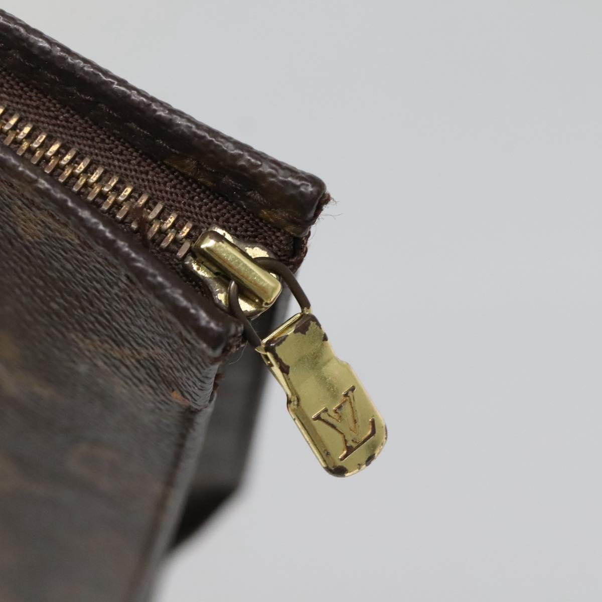 LOUIS VUITTON Monogram Poche Toilette 26 Pouch M47542 LV Auth 136700