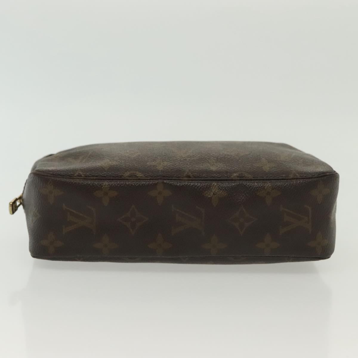 LOUIS VUITTON Monogram Trousse Toilette 23 Clutch Bag M47524 LV Auth 136702