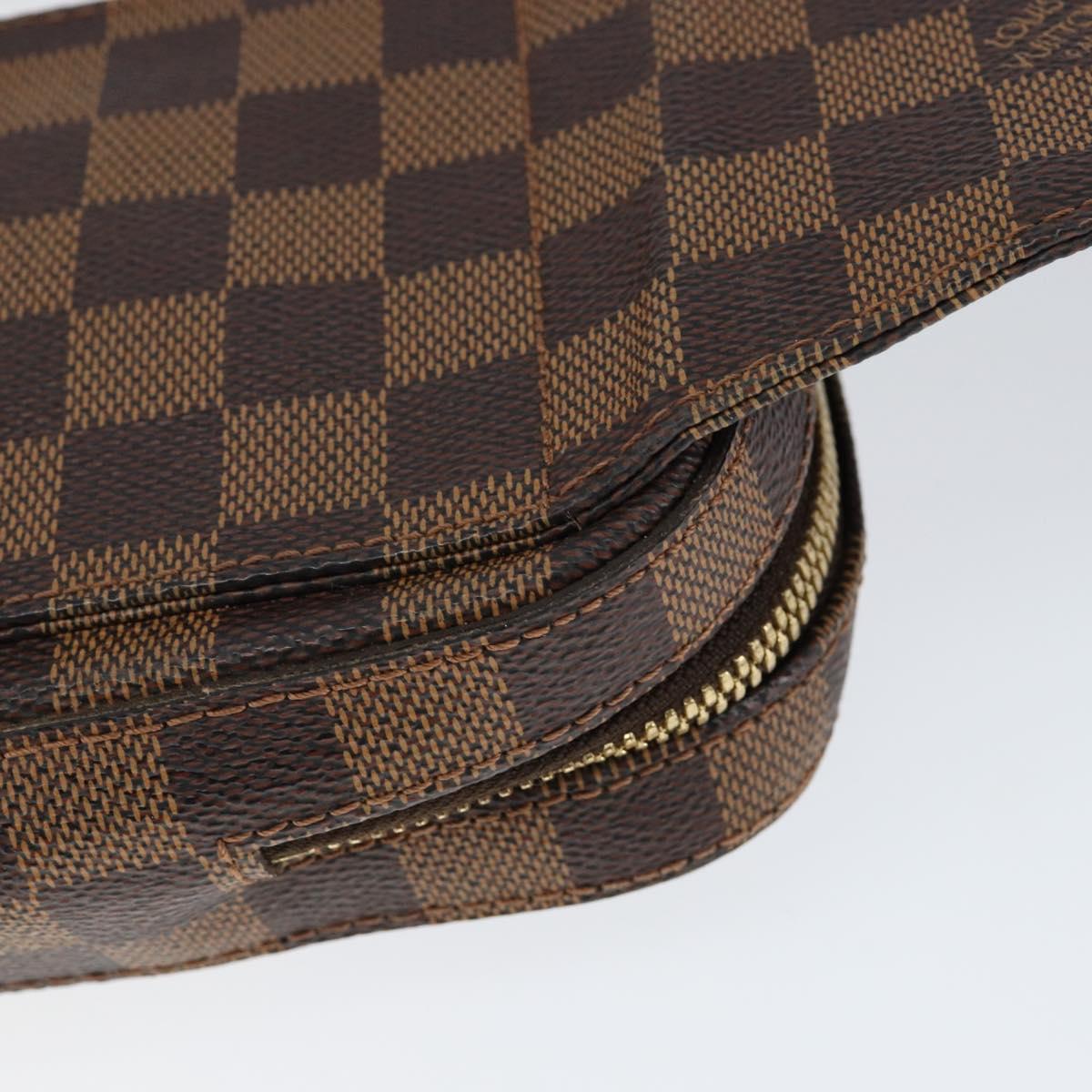 LOUIS VUITTON Damier Ebene Geronimos Shoulder Bag N51994 LV Auth 136720