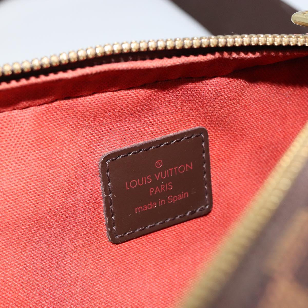 LOUIS VUITTON Damier Ebene Geronimos Shoulder Bag N51994 LV Auth 136720