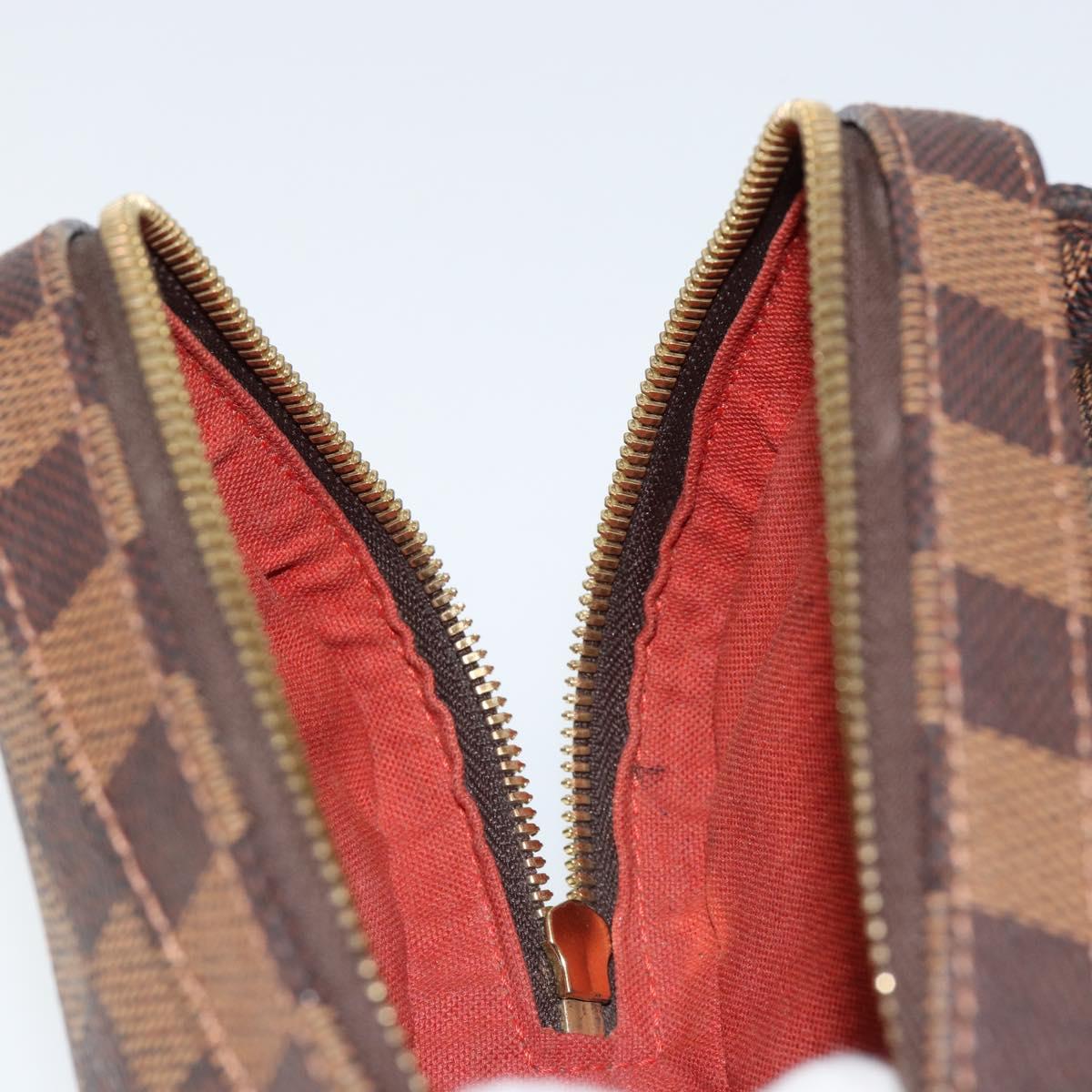 LOUIS VUITTON Damier Ebene Geronimos Shoulder Bag N51994 LV Auth 136720