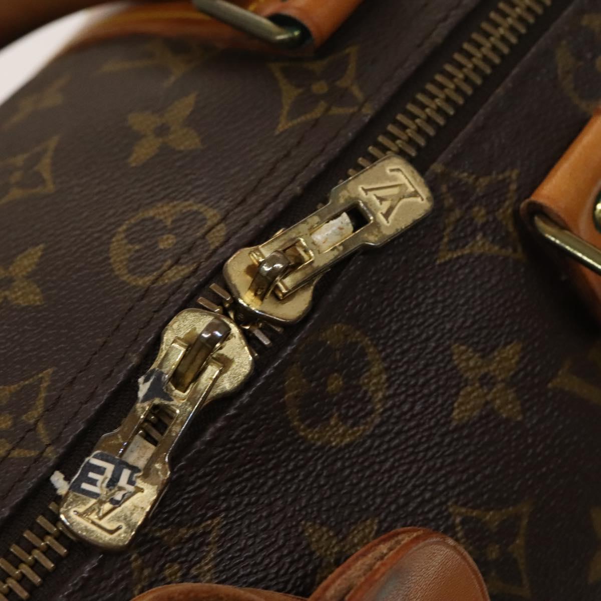 LOUIS VUITTON Monogram Keepall 45 Boston Bag M41428 LV Auth 136776