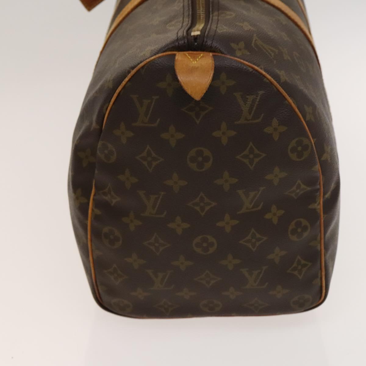 LOUIS VUITTON Monogram Keepall 45 Boston Bag M41428 LV Auth 136777