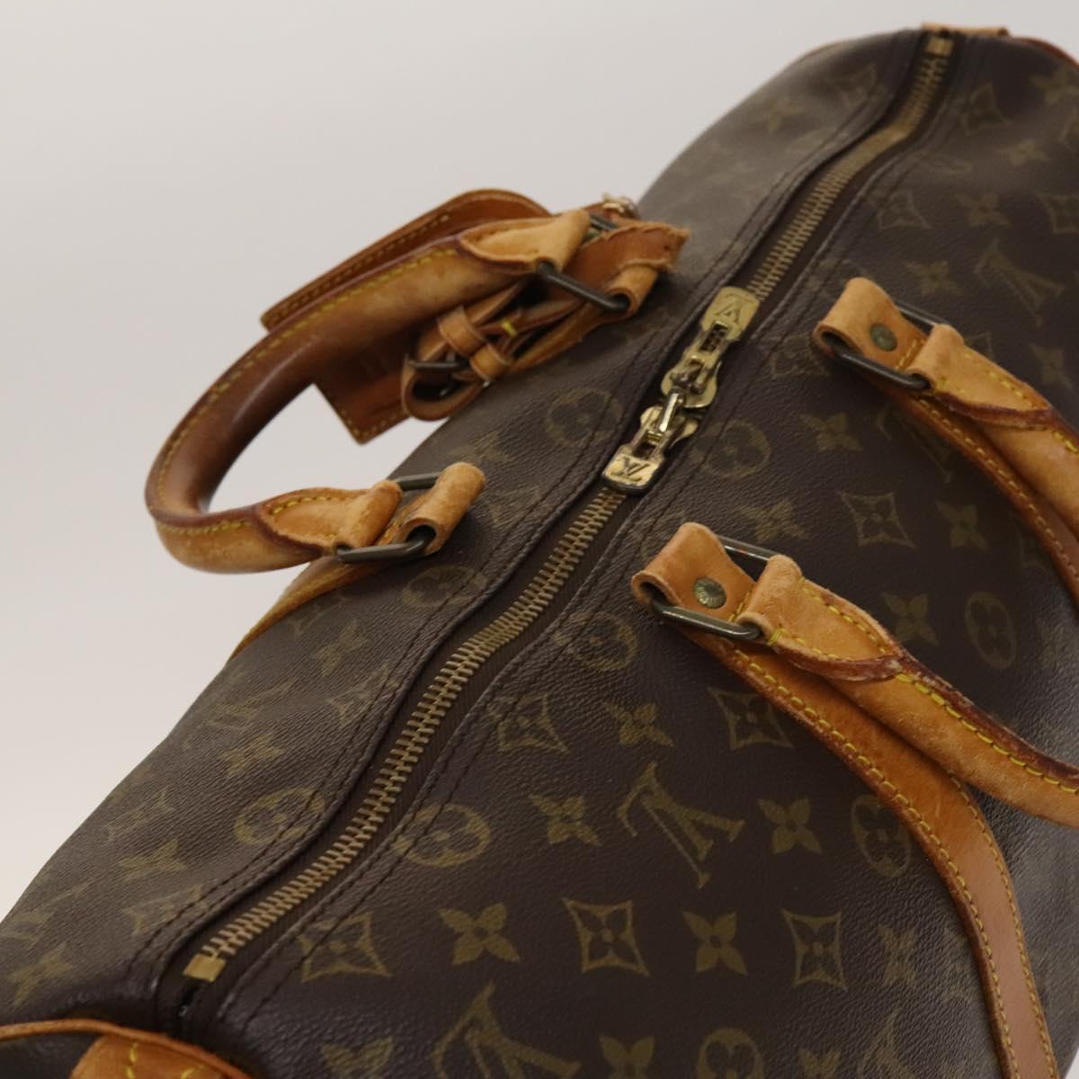 LOUIS VUITTON Monogram Keepall 45 Boston Bag M41428 LV Auth 136777