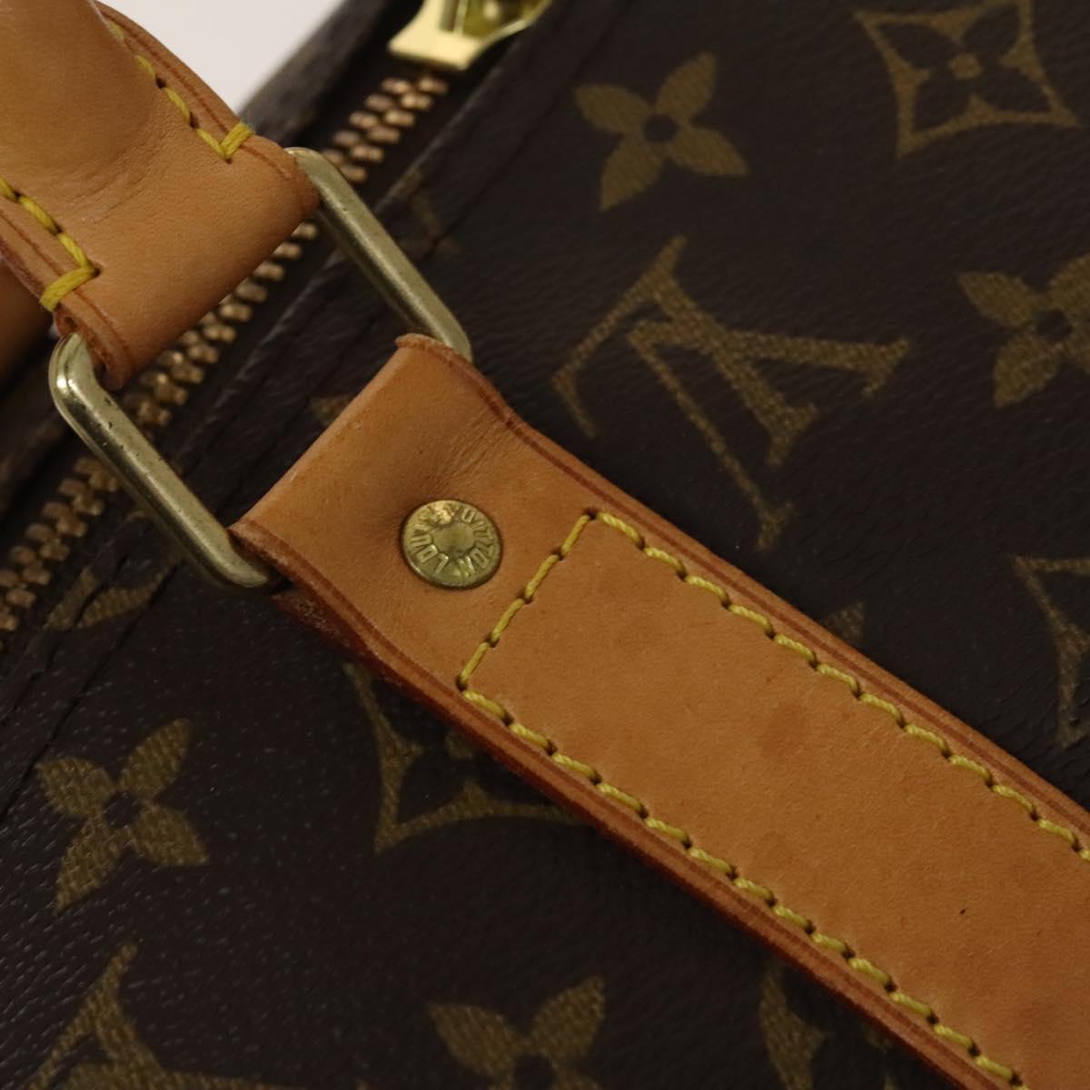 LOUIS VUITTON Monogram Keepall 50 Boston Bag M41426 LV Auth 136779