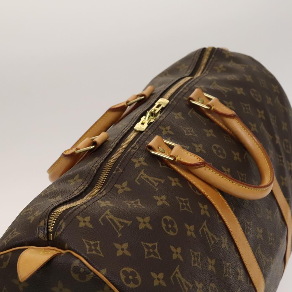 LOUIS VUITTON Monogram Keepall 50 Boston Bag M41426 LV Auth 136779