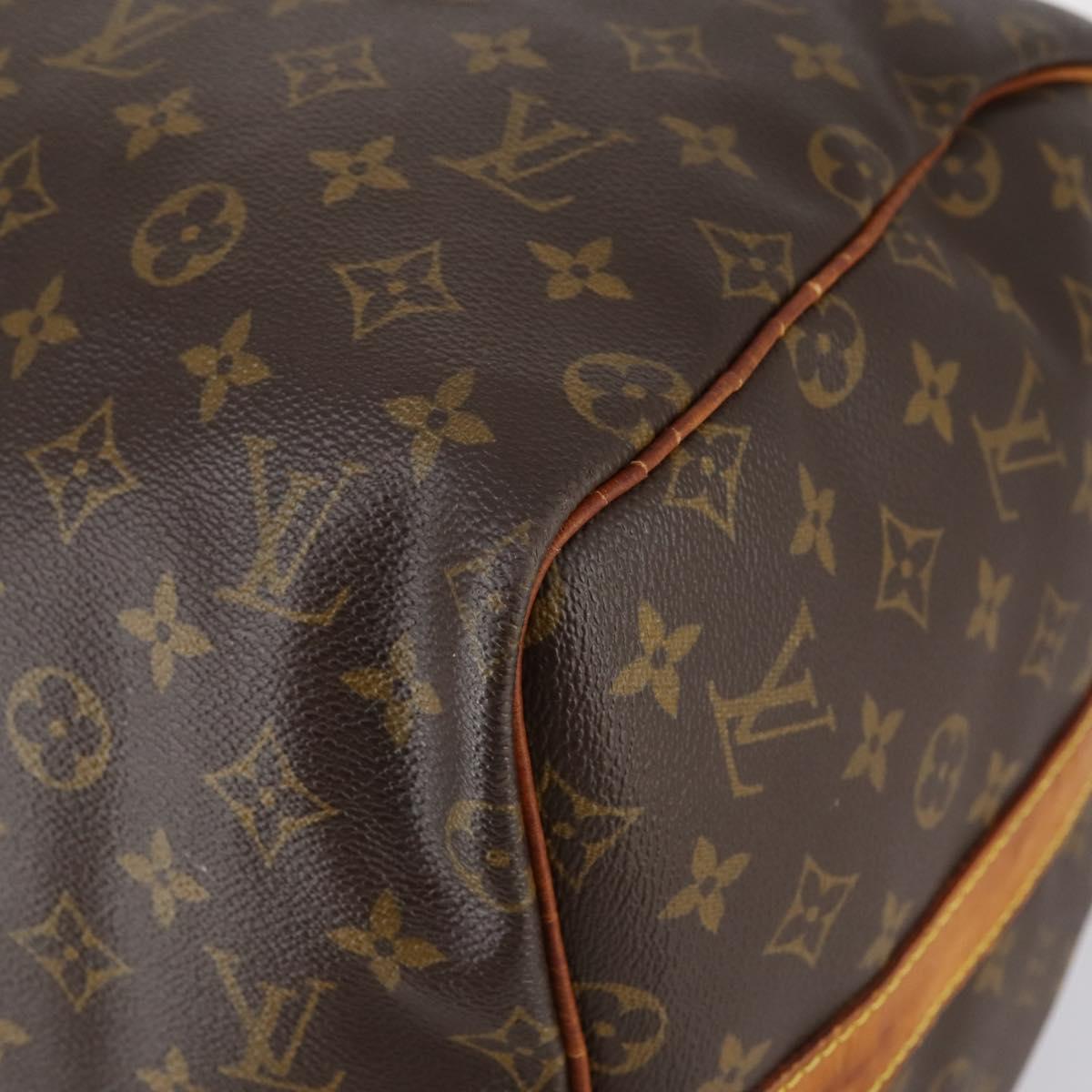 LOUIS VUITTON Monogram Keepall Bandouliere 55 Boston Bag M41414 LV Auth 136784