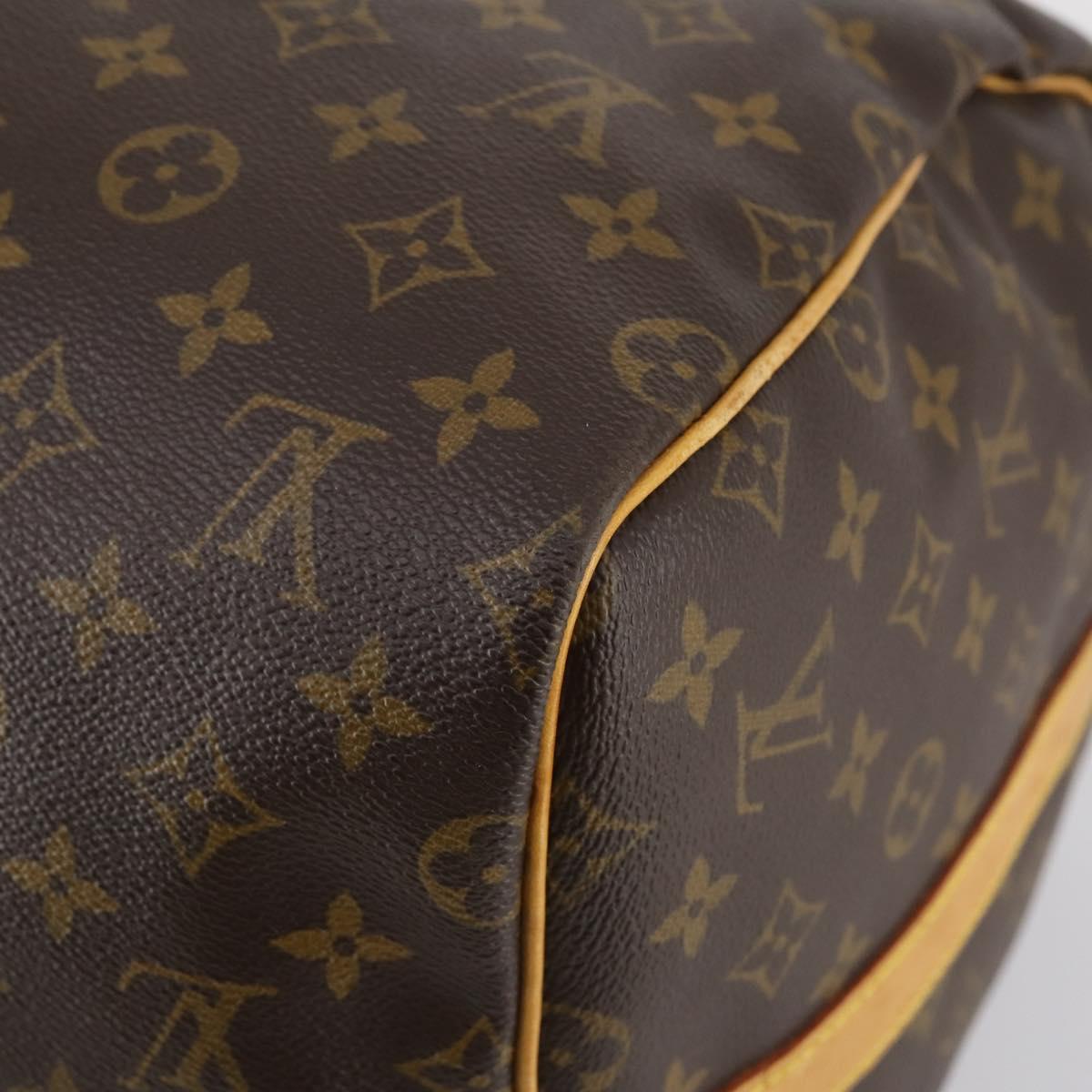 LOUIS VUITTON Monogram Keepall Bandouliere 55 Boston Bag M41414 LV Auth 136784