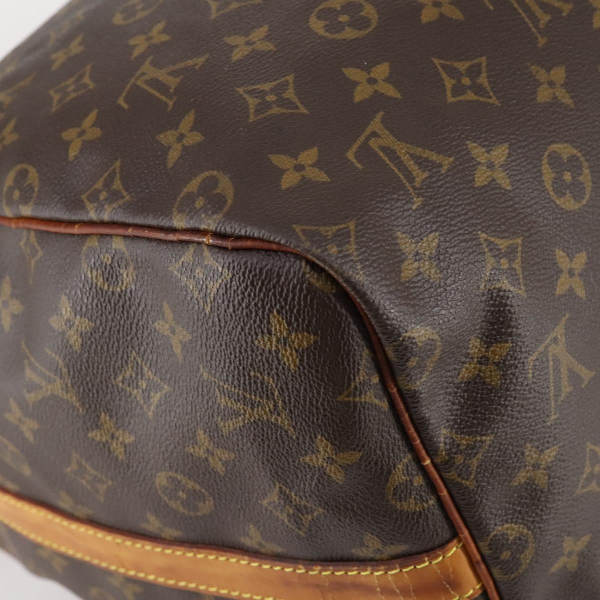 LOUIS VUITTON Monogram Keepall Bandouliere 55 Boston Bag M41414 LV Auth 136784