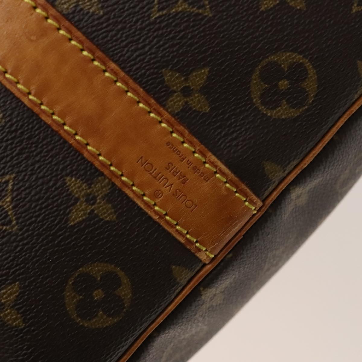 LOUIS VUITTON Monogram Keepall Bandouliere 60 Boston Bag M41412 LV Auth 136788