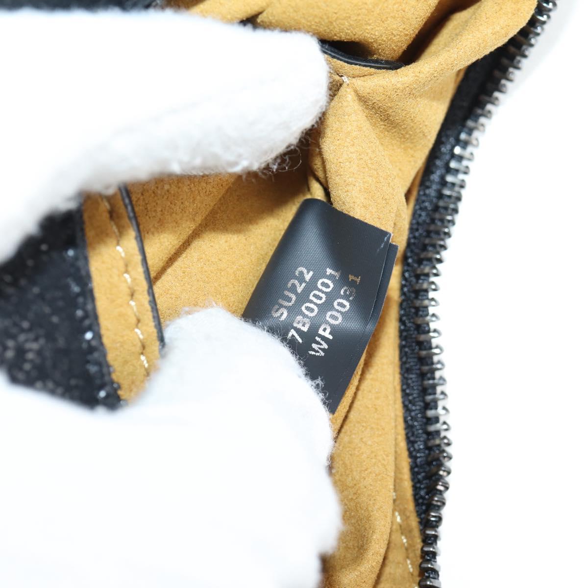 Stella MacCartney Chain Fabera Bag Suede Disney Collaboration Black Auth 136810M