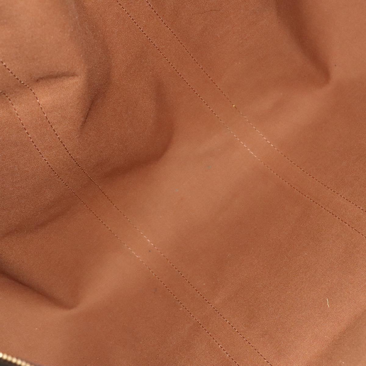 LOUIS VUITTON Monogram Keepall 60 Boston Bag M41422 LV Auth 136833