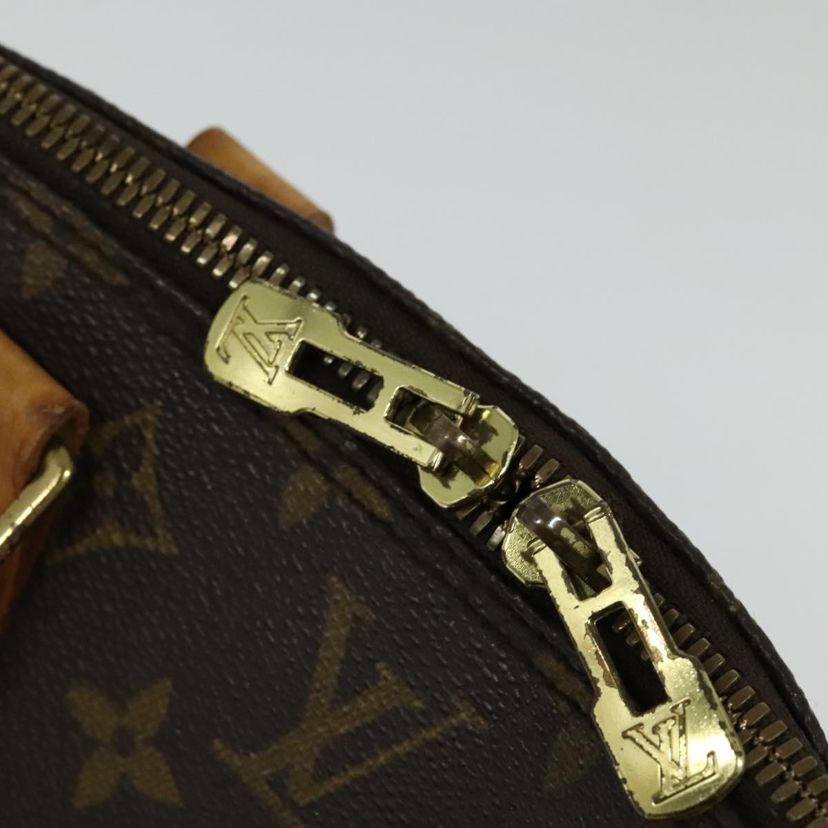 LOUIS VUITTON Monogram Alma Hand Bag M51130 LV Auth 136839
