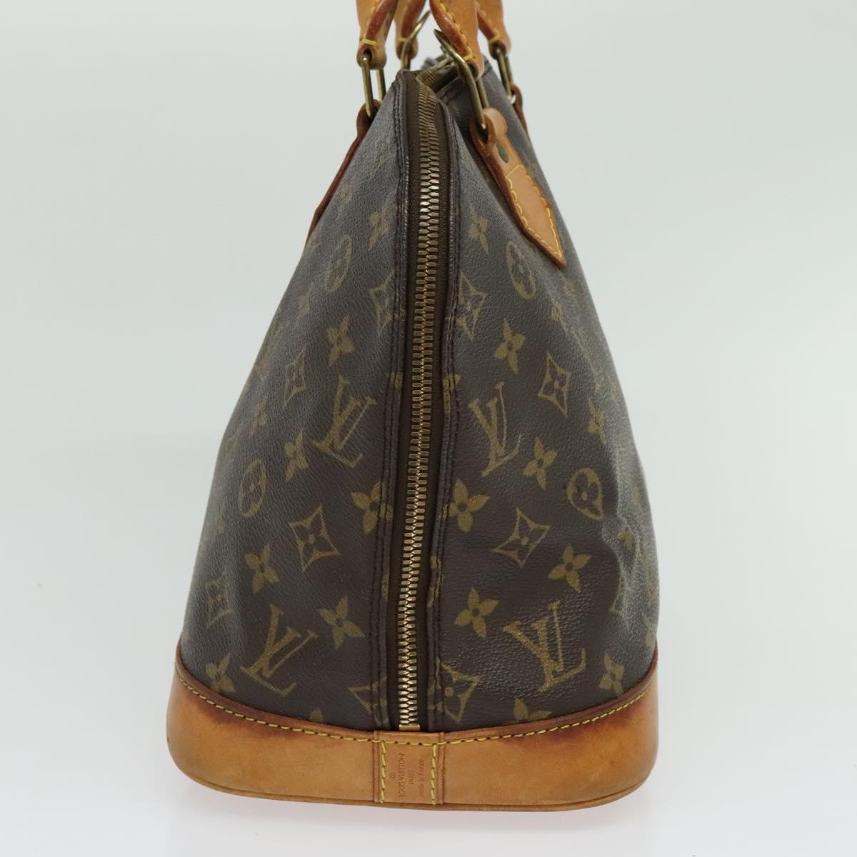 LOUIS VUITTON Monogram Alma Hand Bag M51130 LV Auth 136839