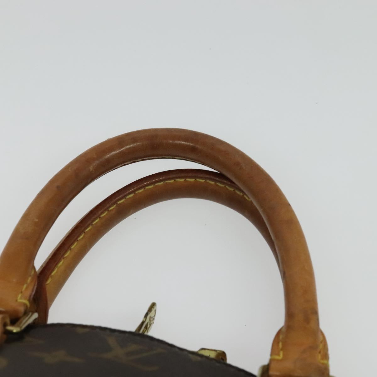 LOUIS VUITTON Monogram Alma Hand Bag M51130 LV Auth 136839
