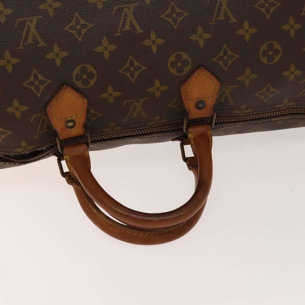 LOUIS VUITTON Monogram Speedy 40 Hand Bag M41522 LV Auth 136841