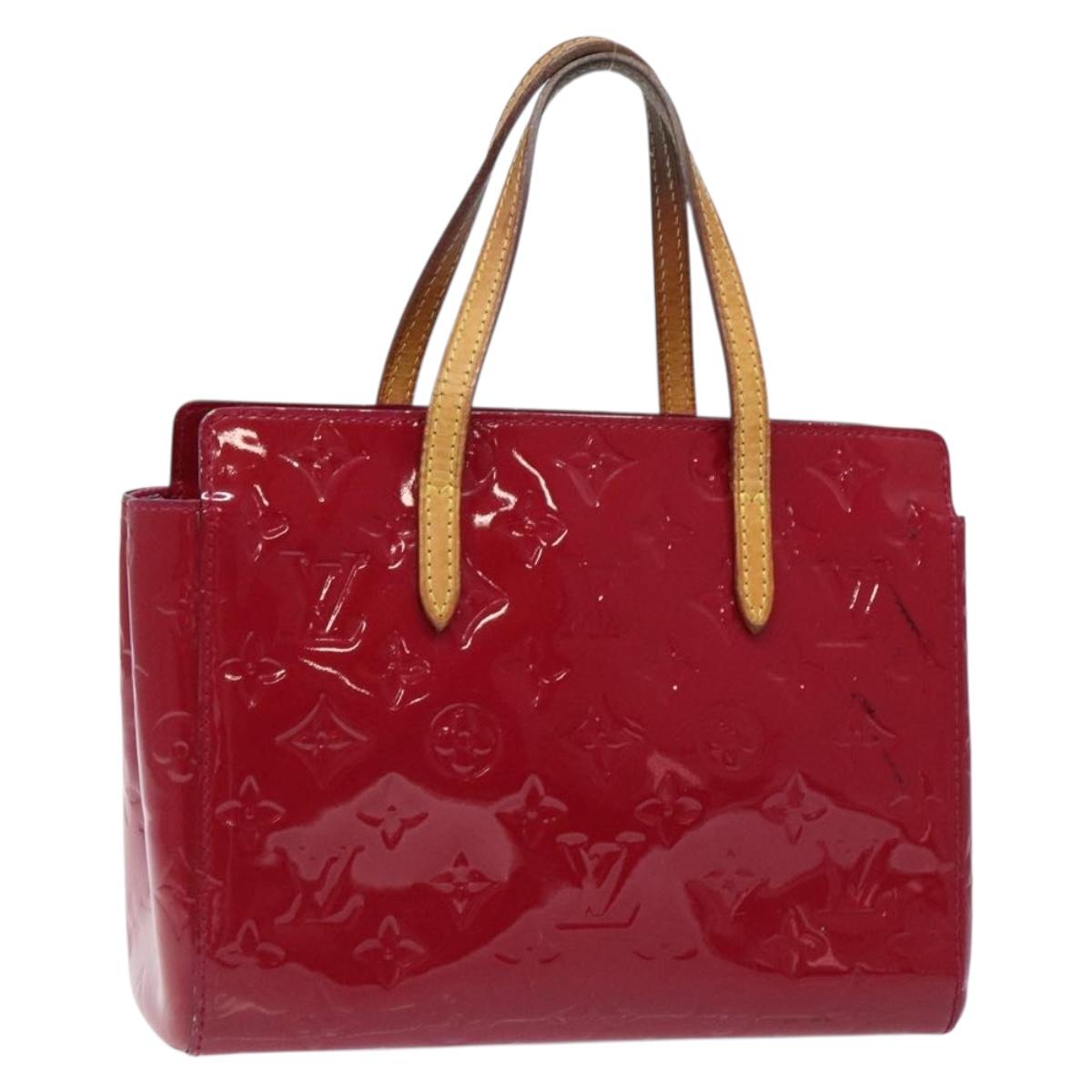 LOUIS VUITTON Monogram Vernis Catalina BB Bag Rose Andian M90016 LV Auth 136845