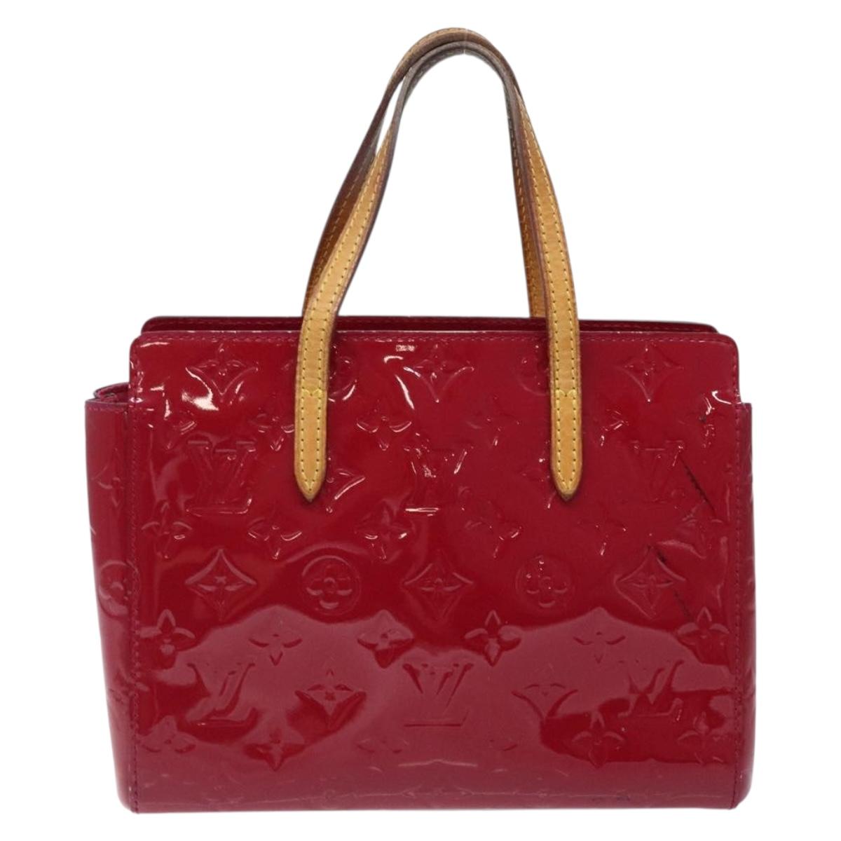 LOUIS VUITTON Monogram Vernis Catalina BB Bag Rose Andian M90016 LV Auth 136845