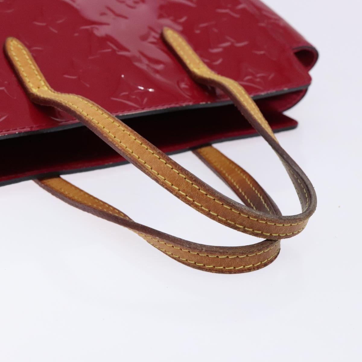 LOUIS VUITTON Monogram Vernis Catalina BB Bag Rose Andian M90016 LV Auth 136845