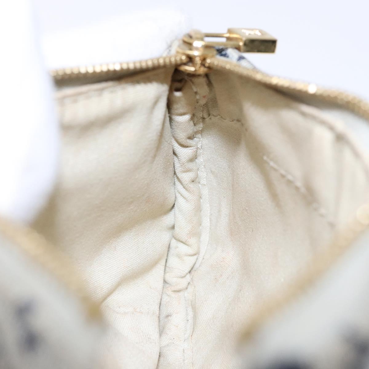 LOUIS VUITTON Monogram Mini Anne Sophie Pouch Blue M92696 LV Auth 136847