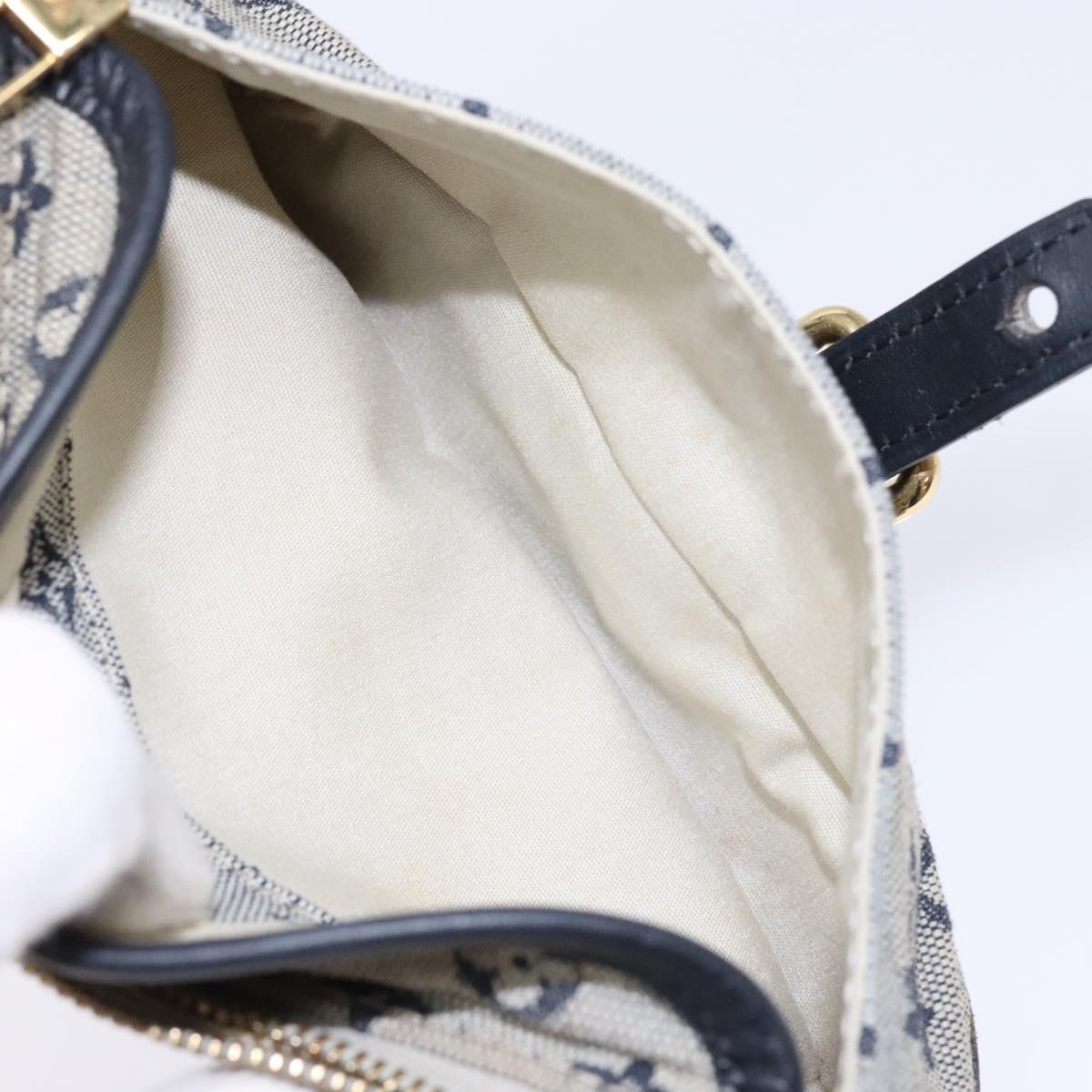 LOUIS VUITTON Monogram Mini Anne Sophie Pouch Blue M92696 LV Auth 136847