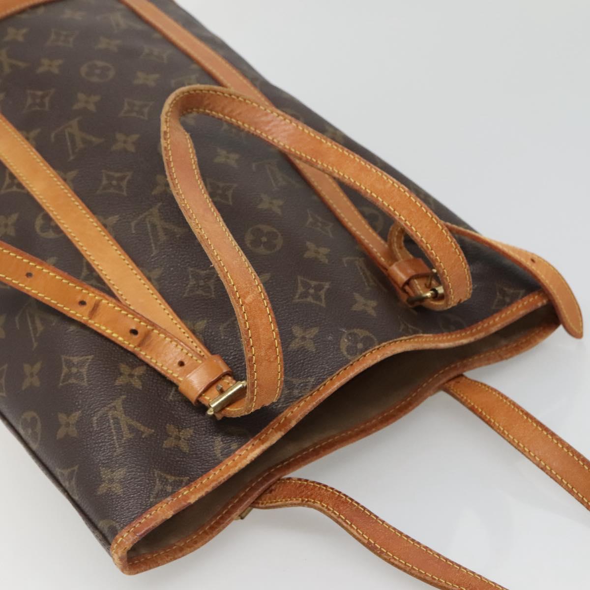 LOUIS VUITTON Monogram Bucket GM Shoulder Bag M42236 LV Auth 136859