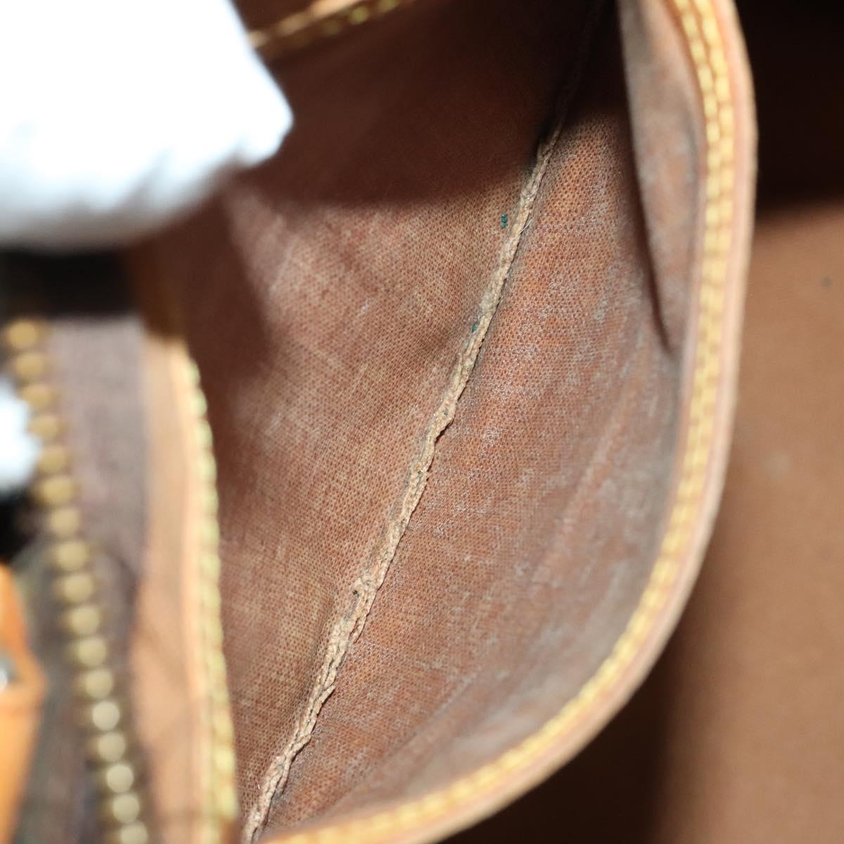 LOUIS VUITTON Monogram Speedy 35 Hand Bag M41524 LV Auth 136864