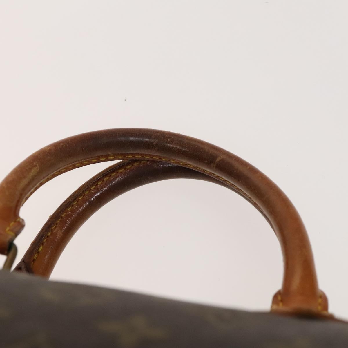 LOUIS VUITTON Monogram Speedy 35 Hand Bag M41524 LV Auth 136864