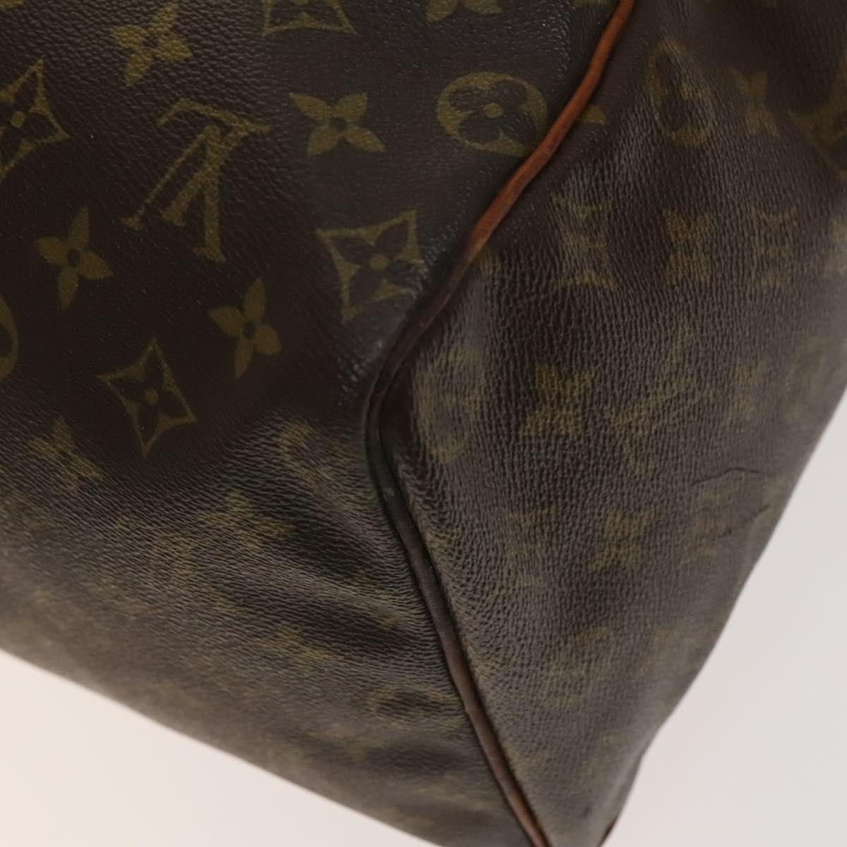 LOUIS VUITTON Monogram Speedy 40 Hand Bag M41522 LV Auth 136865