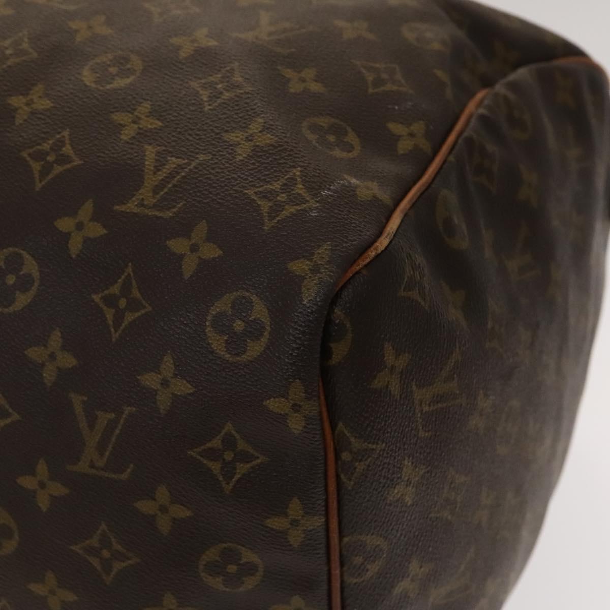 LOUIS VUITTON Monogram Keepall 60 Boston Bag M41422 LV Auth 136866
