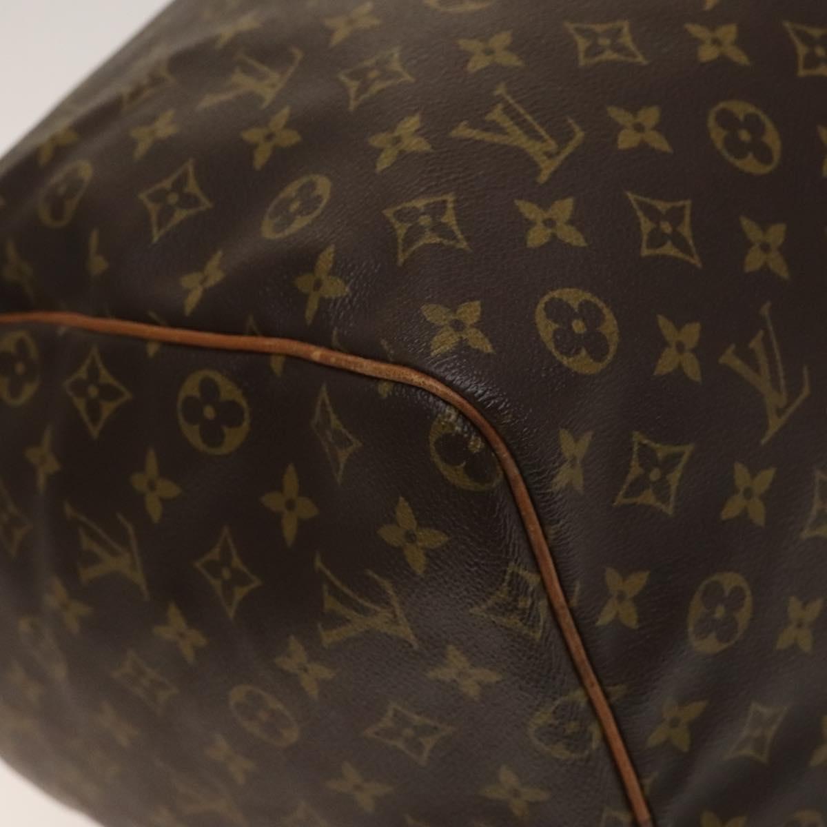 LOUIS VUITTON Monogram Keepall 60 Boston Bag M41422 LV Auth 136866