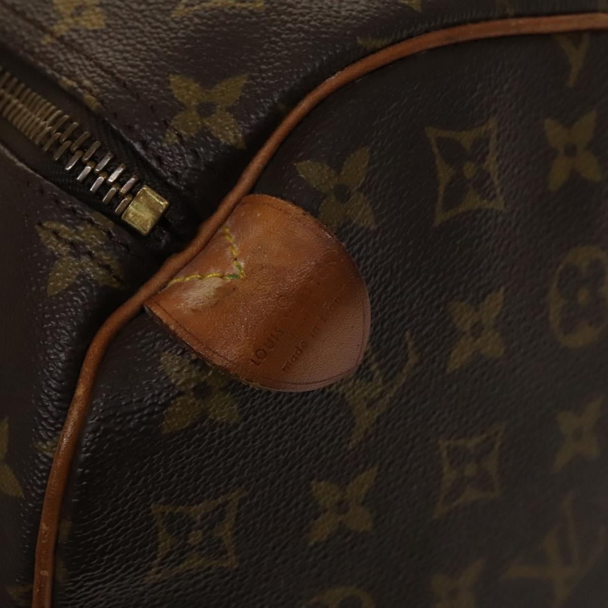 LOUIS VUITTON Monogram Keepall 60 Boston Bag M41422 LV Auth 136866