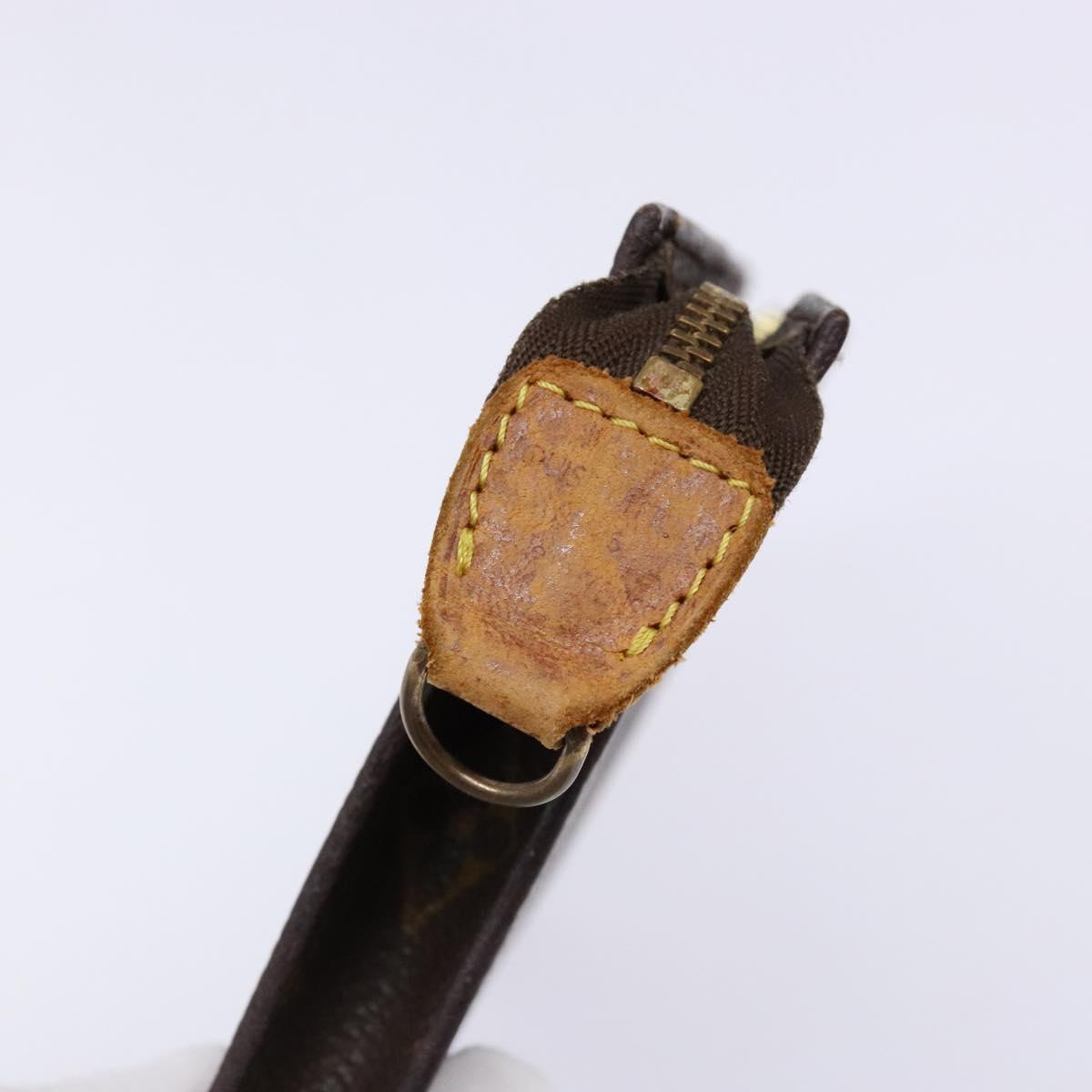 LOUIS VUITTON Monogram Bucket PM Accessory Pouch LV Auth 136869