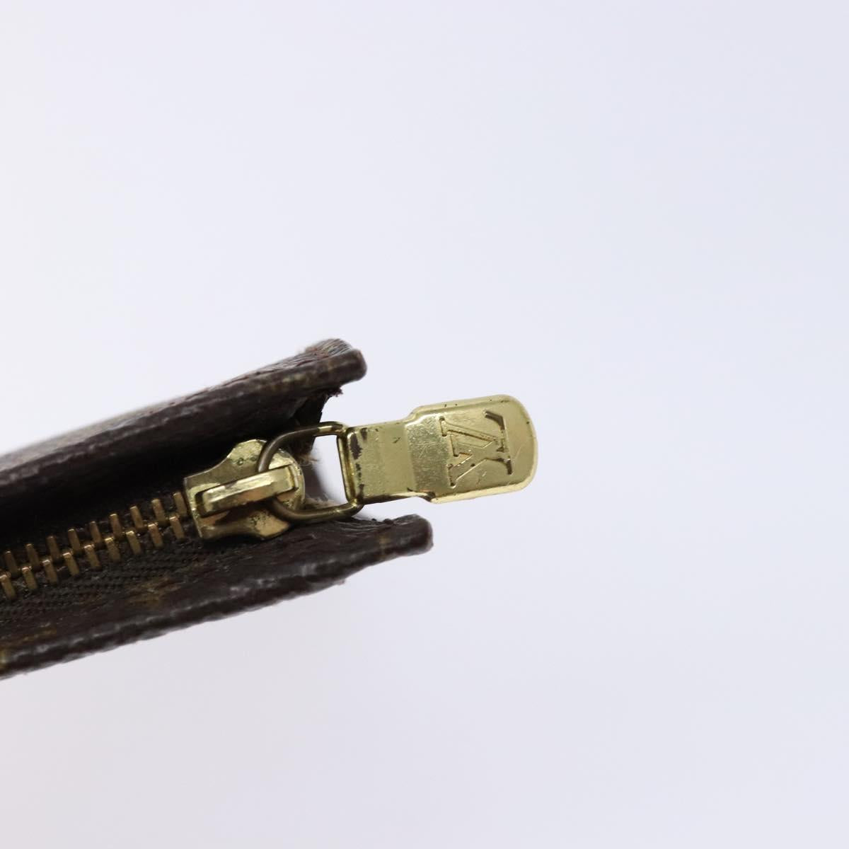 LOUIS VUITTON Monogram Bucket PM Accessory Pouch LV Auth 136869