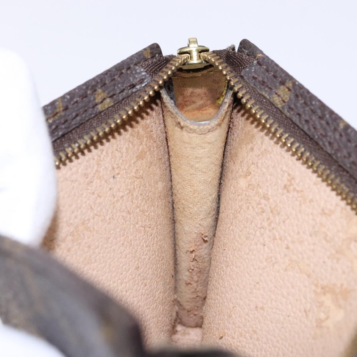 LOUIS VUITTON Monogram Bucket PM Accessory Pouch LV Auth 136869